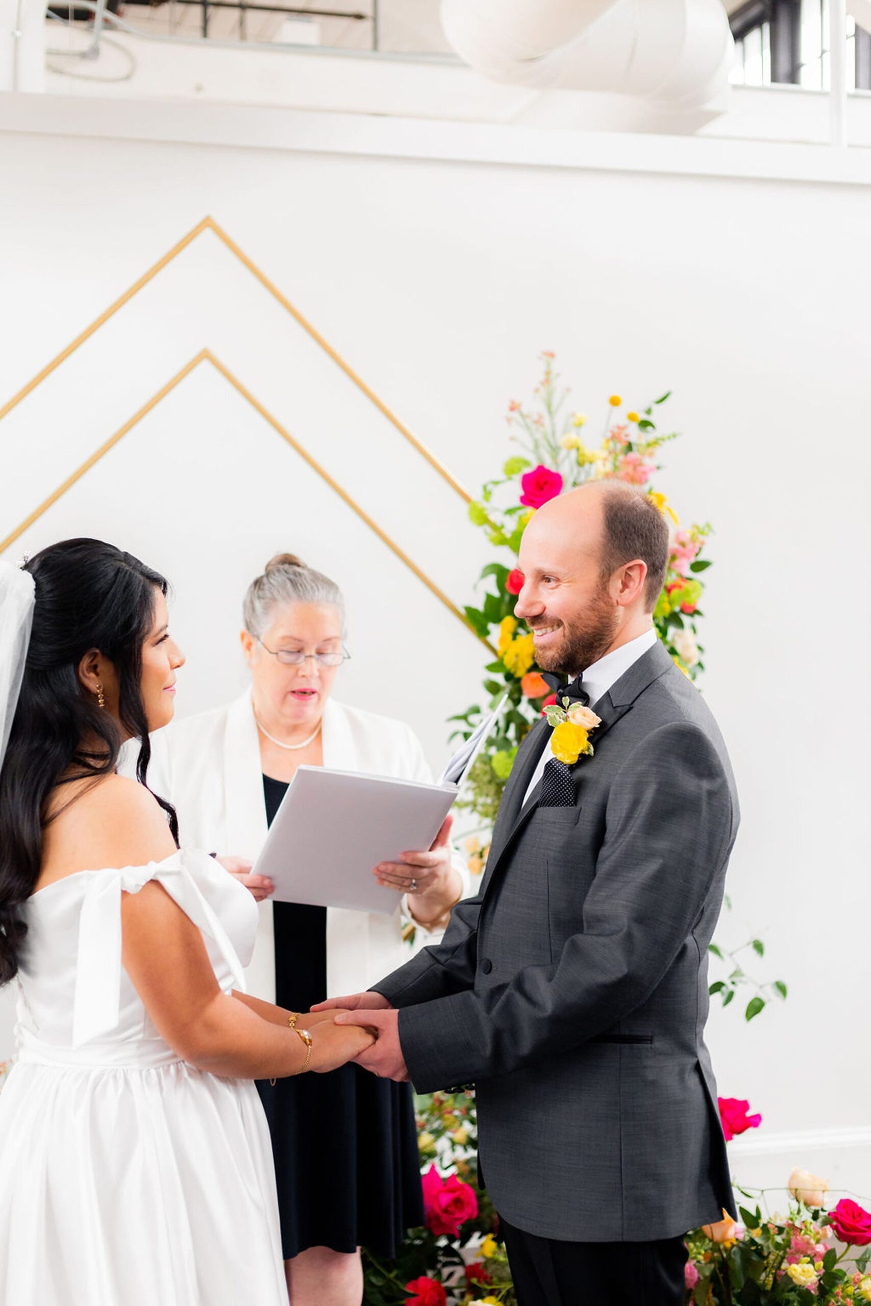 Ceremony at the Dye House in Providence, RI