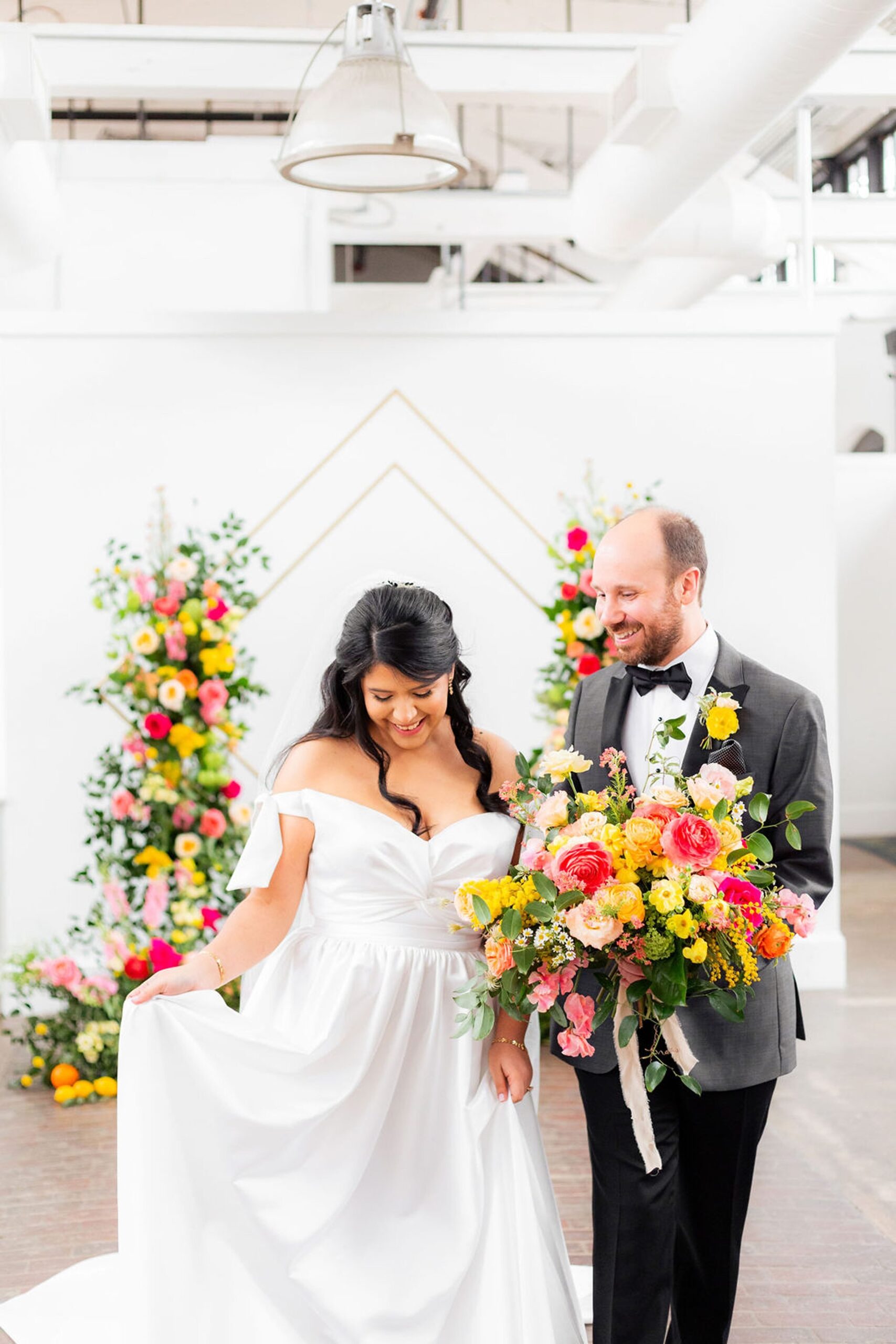Ceremony at the Dye House in Providence, RI