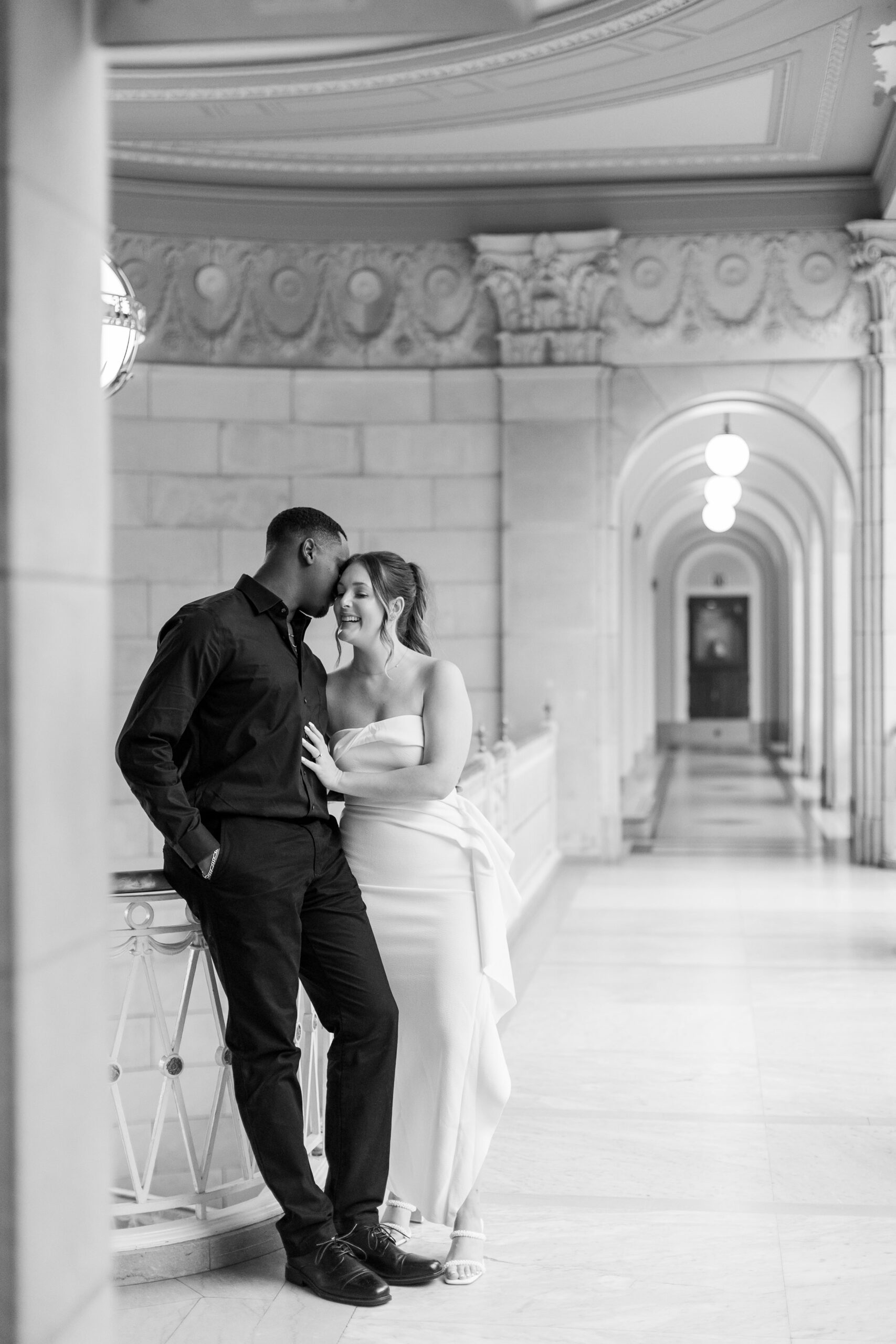 Hartford City Hall engagement photos